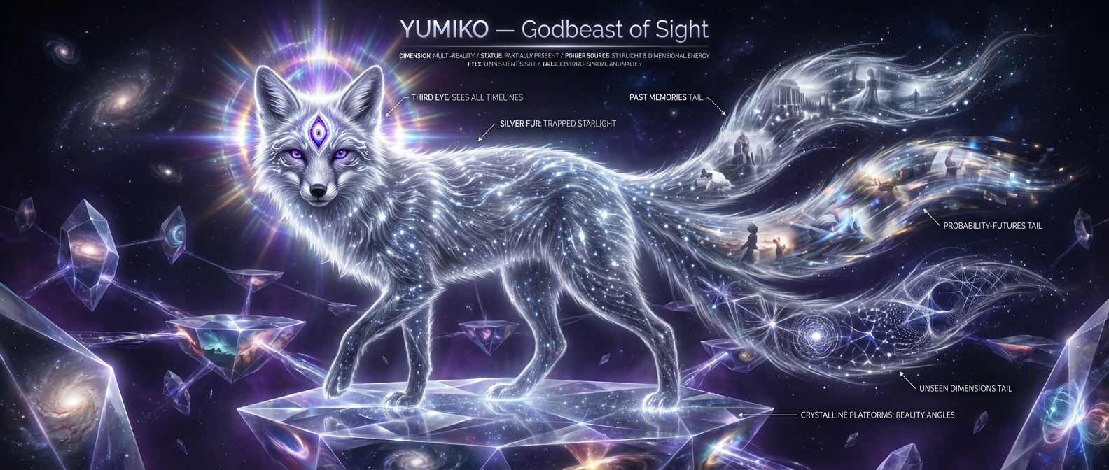 Yumiko, the Owl-Serpent Hybrid bonded to Lyria